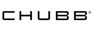 A black and white logo of huebee